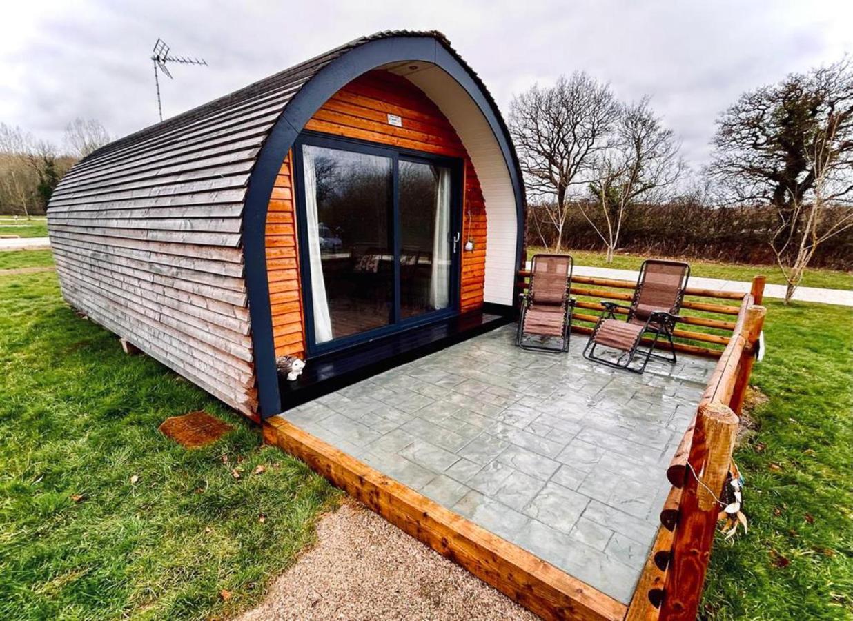 Beech Pod Cabin In Beautiful Surroundings Wrexham Exterior foto