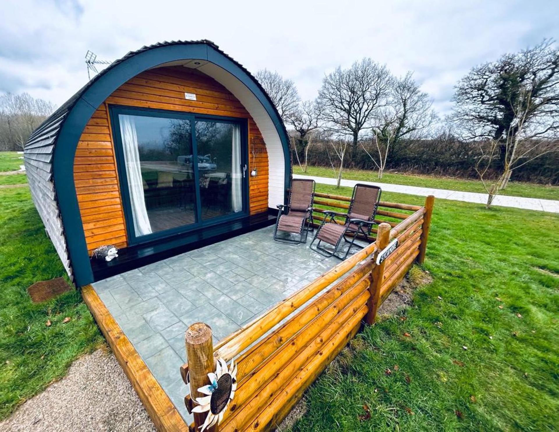 Beech Pod Cabin In Beautiful Surroundings Wrexham Exterior foto